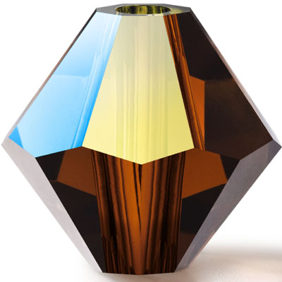 PCBIC06 PL AB 1 CHOC AB Preciosa crystal bicones - Chocolate AB